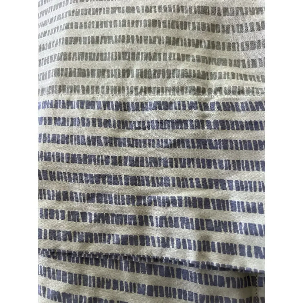 Calvin Klein Home Classic Luxury 100% Combed Pima Cotton Queen Flat Sheet Bed